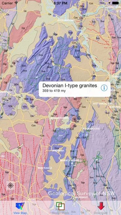 Скриншоты NSW Geology Maps