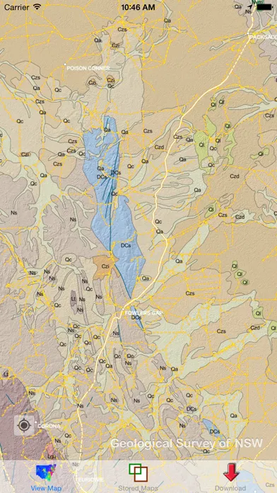 Скриншоты NSW Geology Maps