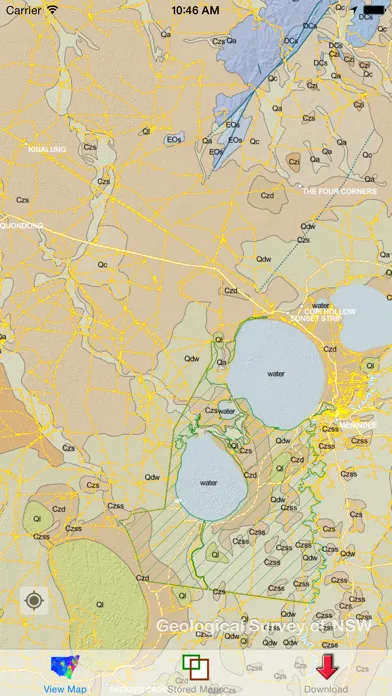 Скриншоты NSW Geology Maps