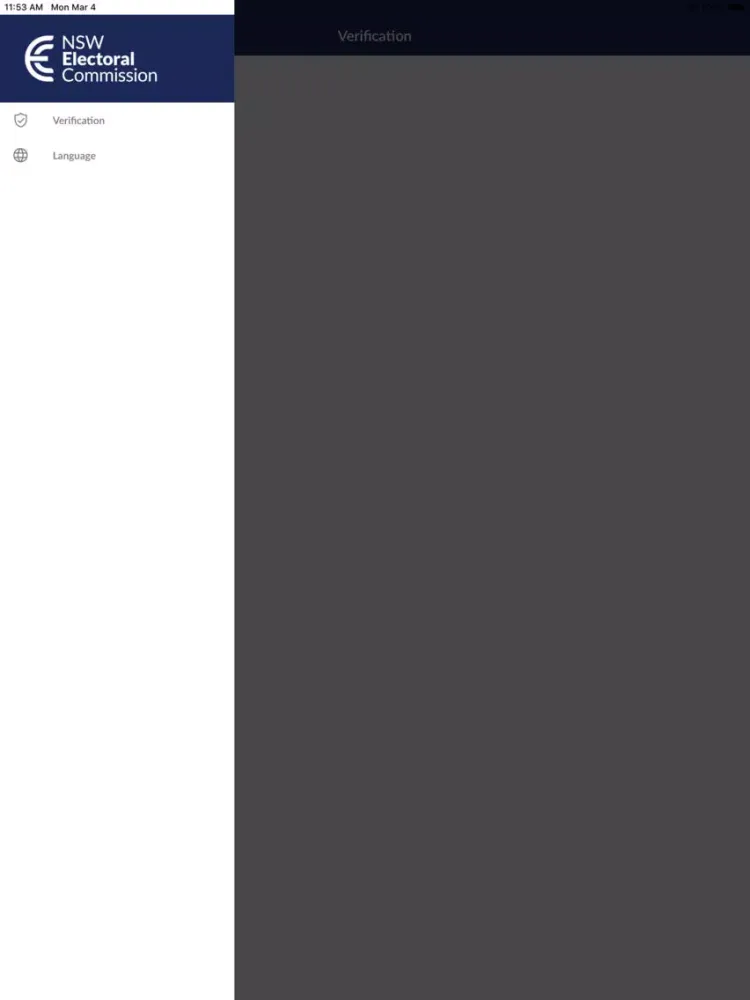 iVote Verification iPad  Screenshots