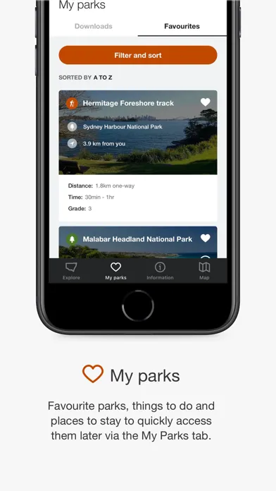 NSW National Parks 스크린샷