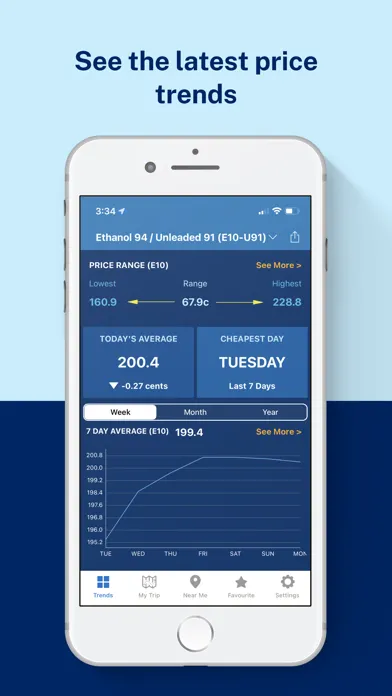 NSW FuelCheck应用截图