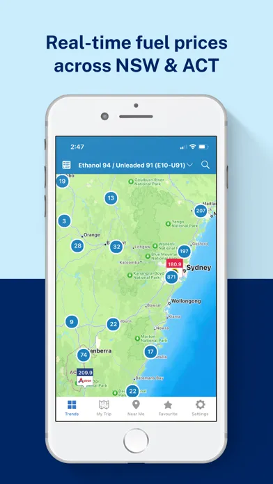 NSW FuelCheck应用截图