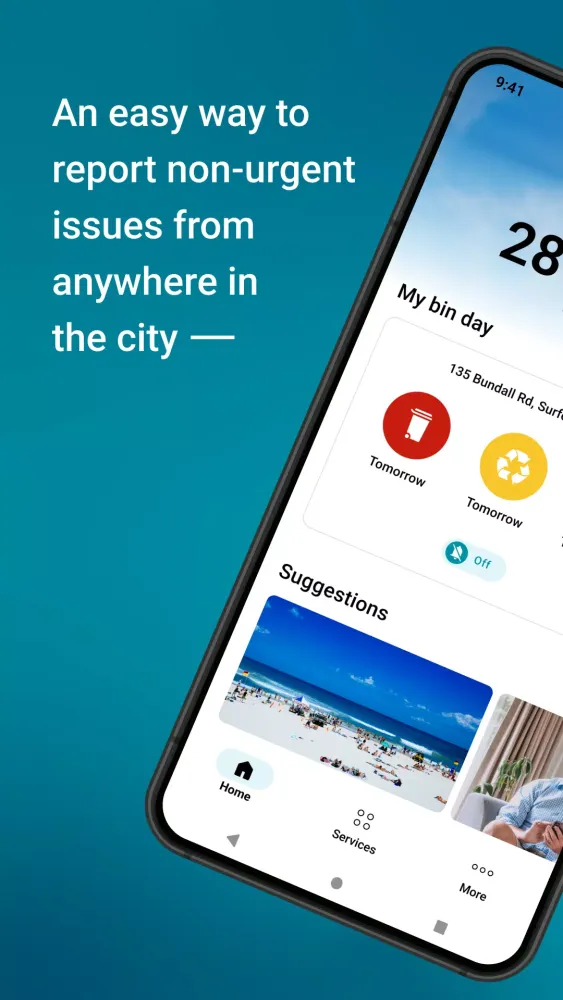 Ảnh chụp màn hình của City of Gold Coast