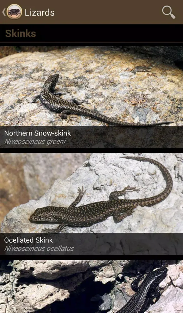 Field Guide to Tasmanian Fauna Screenshots