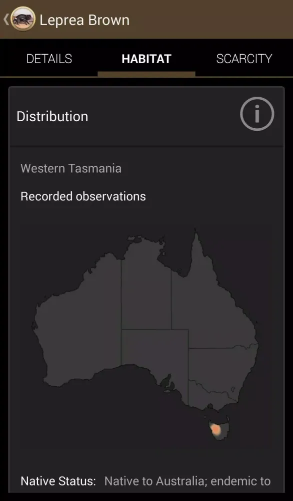 Field Guide to Tasmanian Fauna Screenshots