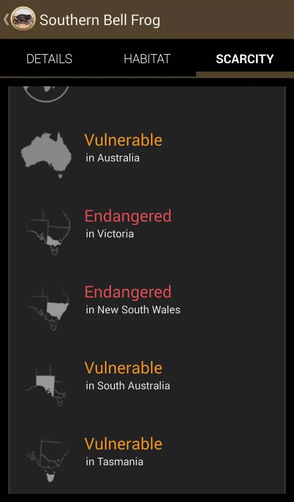 Field Guide to Tasmanian Fauna Screenshots
