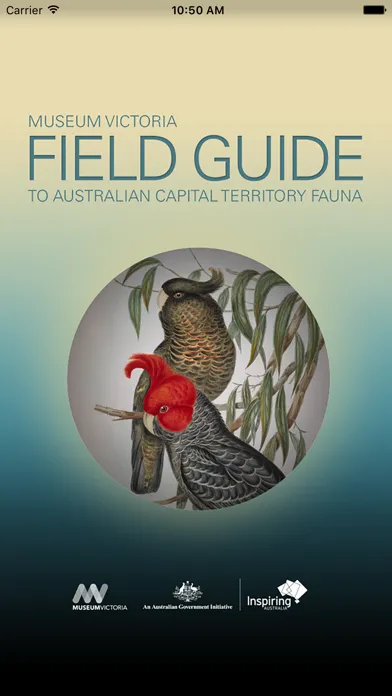 Screenshot di Field Guide to Australian Capital Territory Fauna