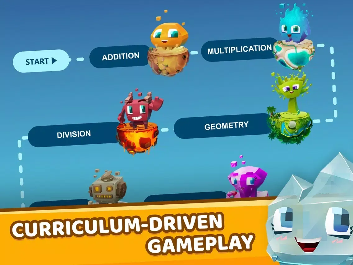 Matific Galaxy 3rd Grade Math iPad  Screenshots