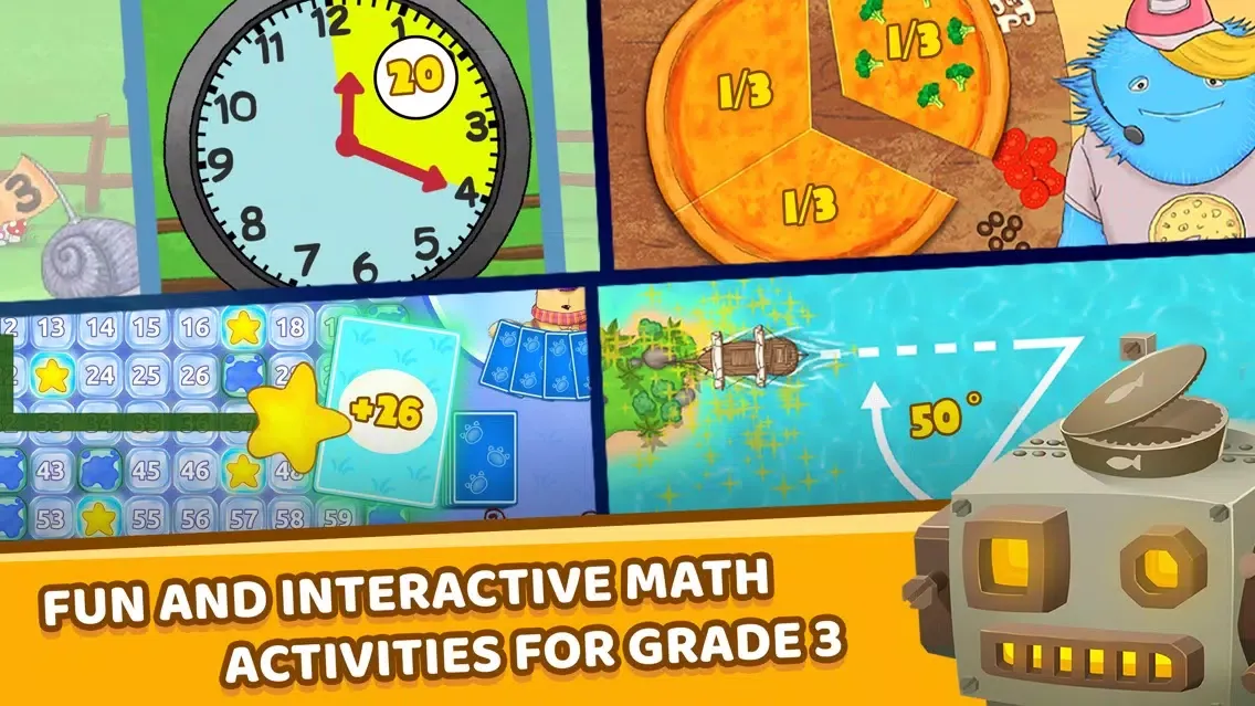 Matific Galaxy 3rd Grade Math Screenshots