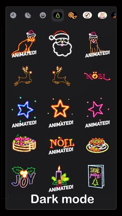Скриншоты Celebration Sparkler stickers