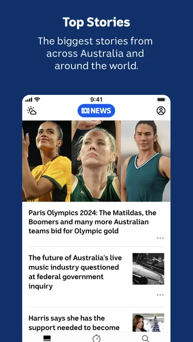 ABC News Screenshots