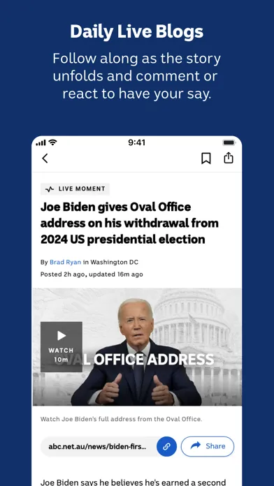 ABC News Screenshots