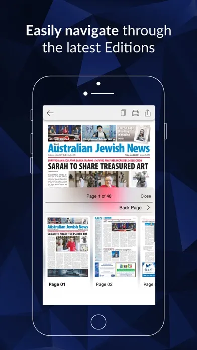 Capturas de pantalla de Jewish News