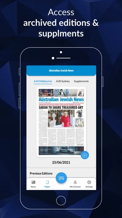 Capturas de pantalla de Jewish News