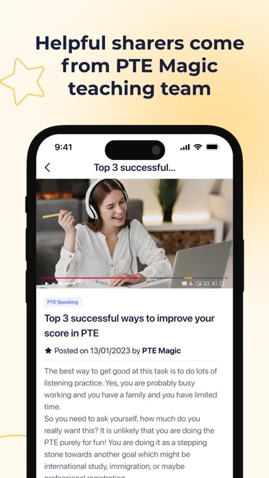 PTE Magic Exam Practice سکرین شاٹس