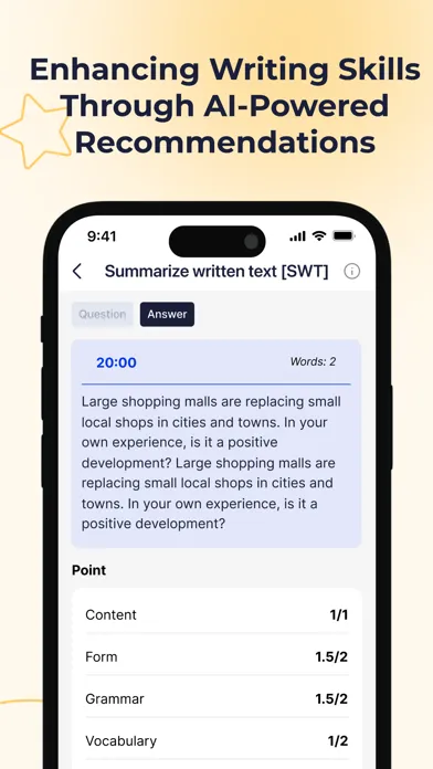 PTE Magic Exam Practice سکرین شاٹس