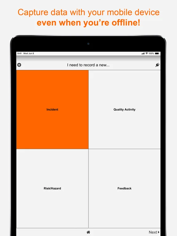 Zrzuty ekranu RiskMan Roam iPad 