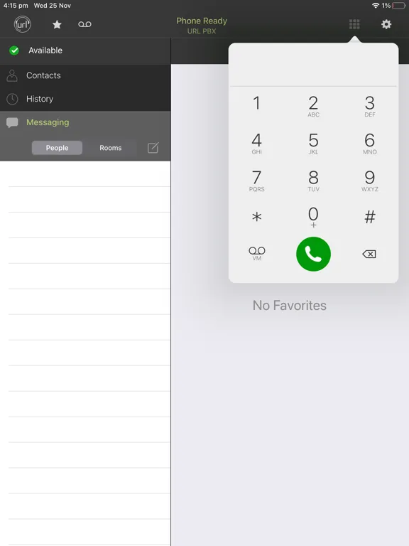 URL Net Phone iPad  স্ক্রিনশট