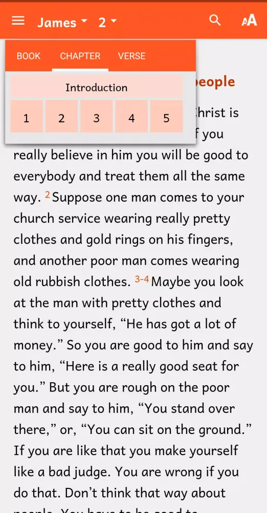 Plain English Version Bible Screenshots