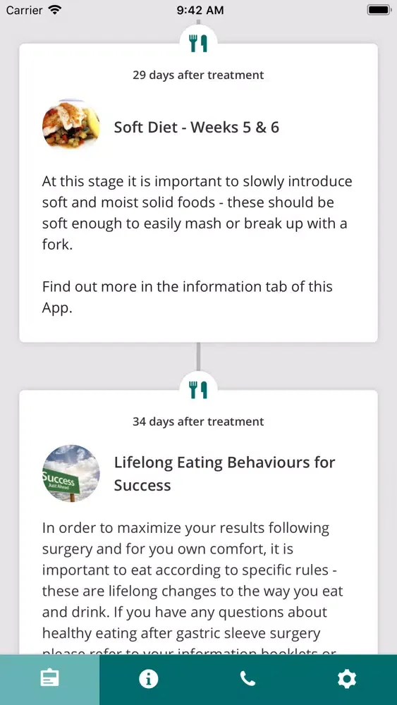 Capturas de tela do My Austin Health Journey