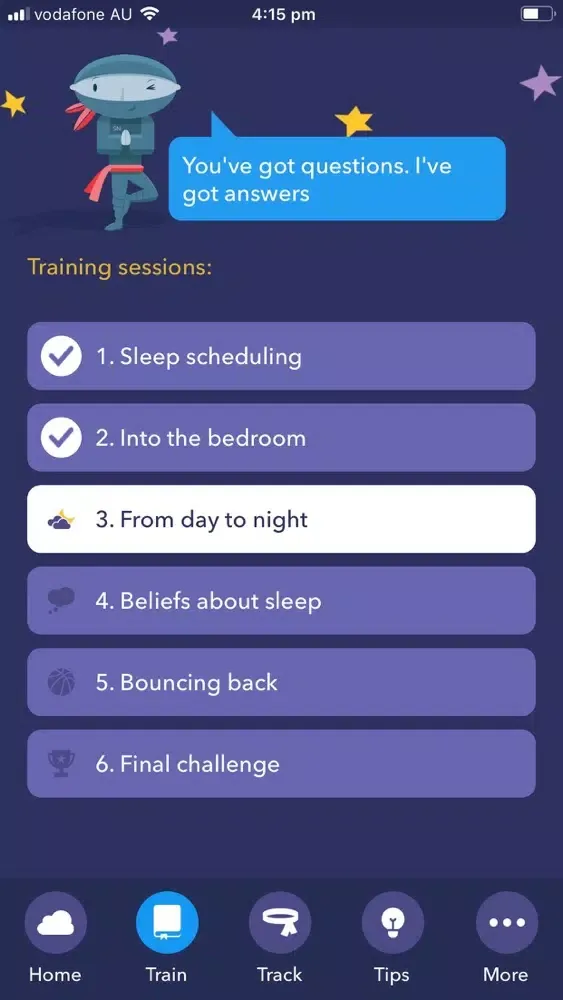 Sleep Ninja سکرین شاٹس