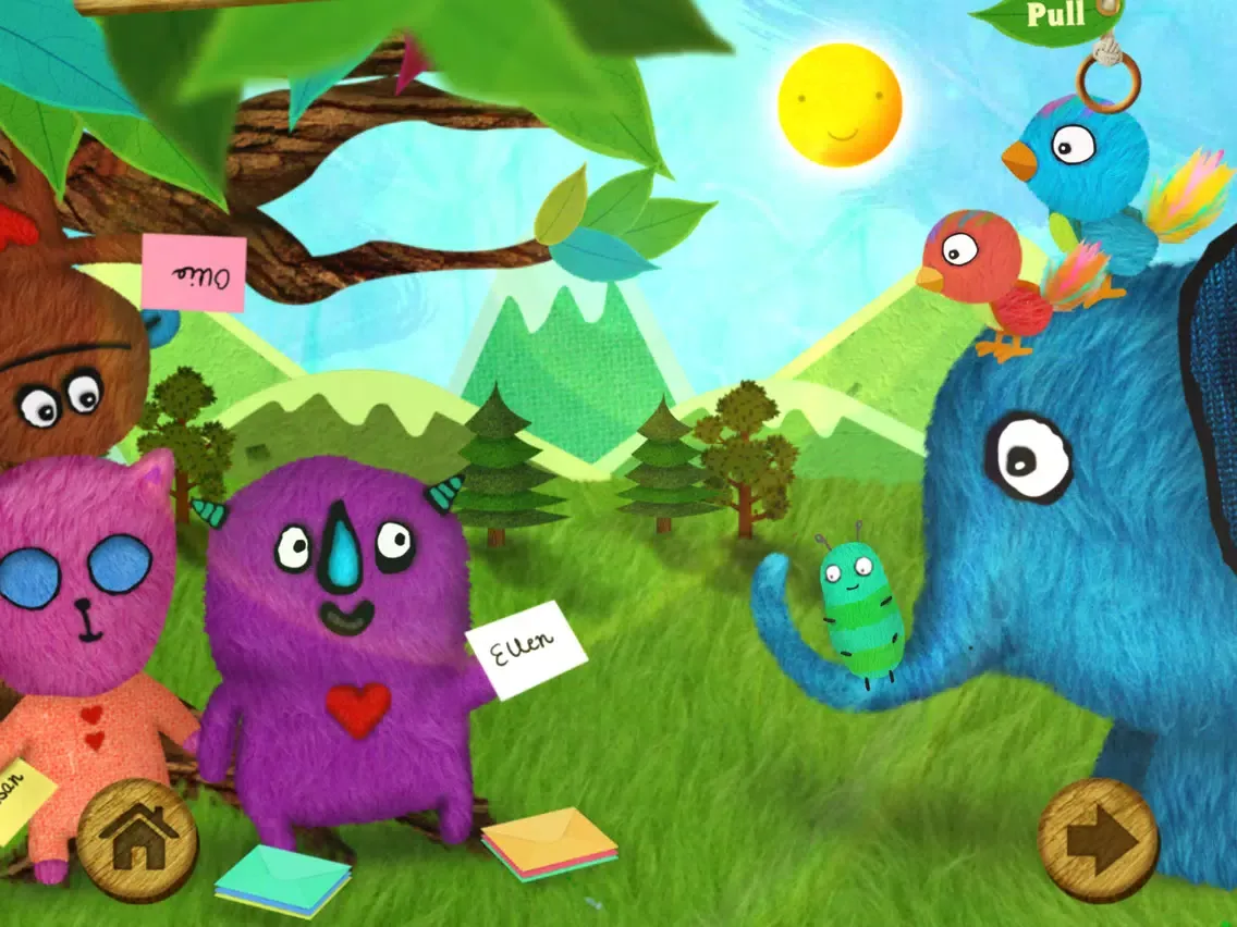 Screenshot di The Big Tree: An interactive story book iPad 