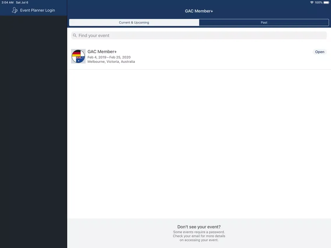 GAC Member+ iPad  Screenshots