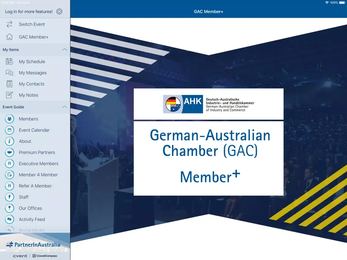 GAC Member+ iPad  Screenshots