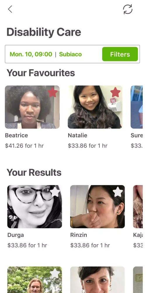 Mobility Screenshots