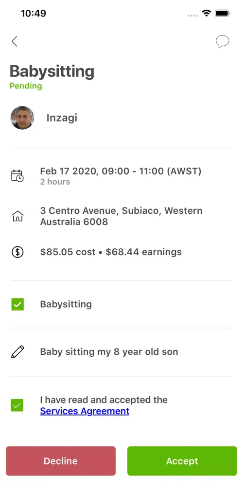 Mobility Screenshots