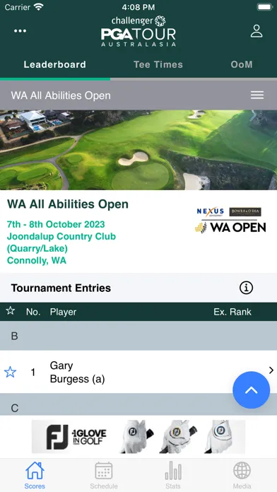 PGA Tour of Australasia স্ক্রিনশট