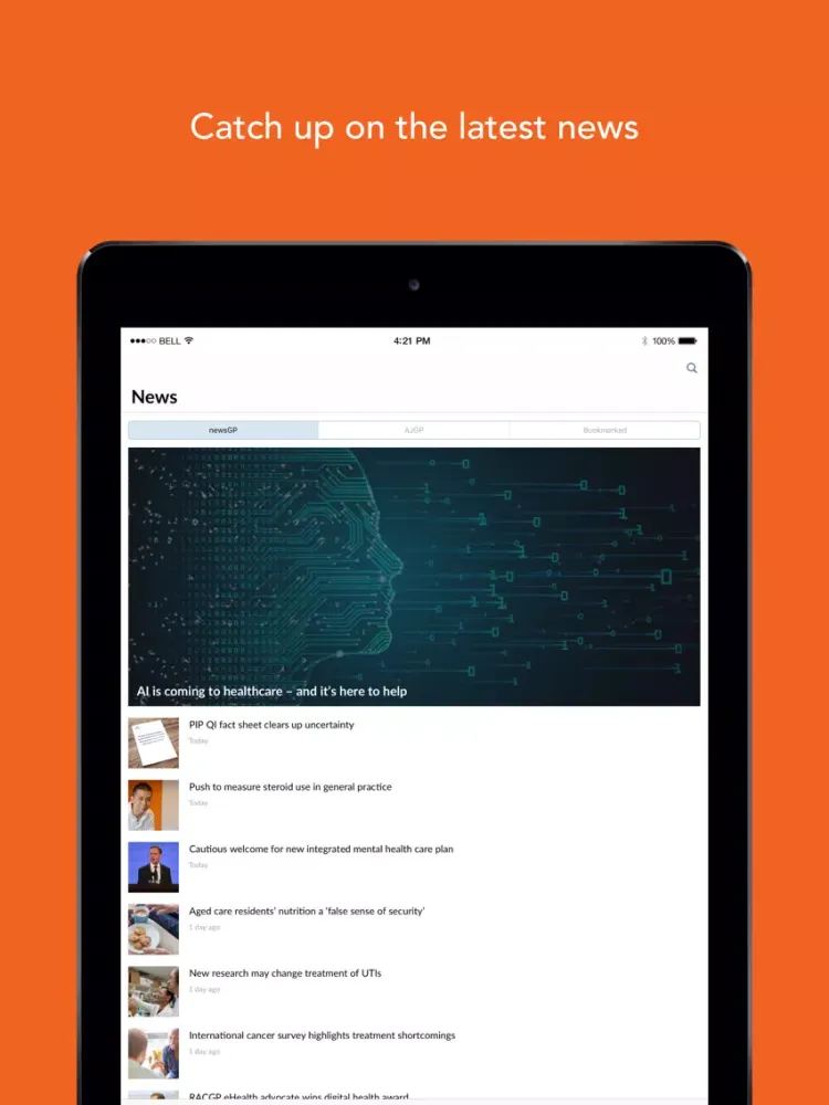 RACGP iPad  स्क्रीनशॉट