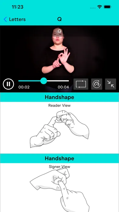Auslan Tutor 2 Ekran Görüntüleri