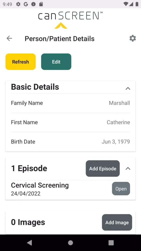 canSCREEN Screenshots