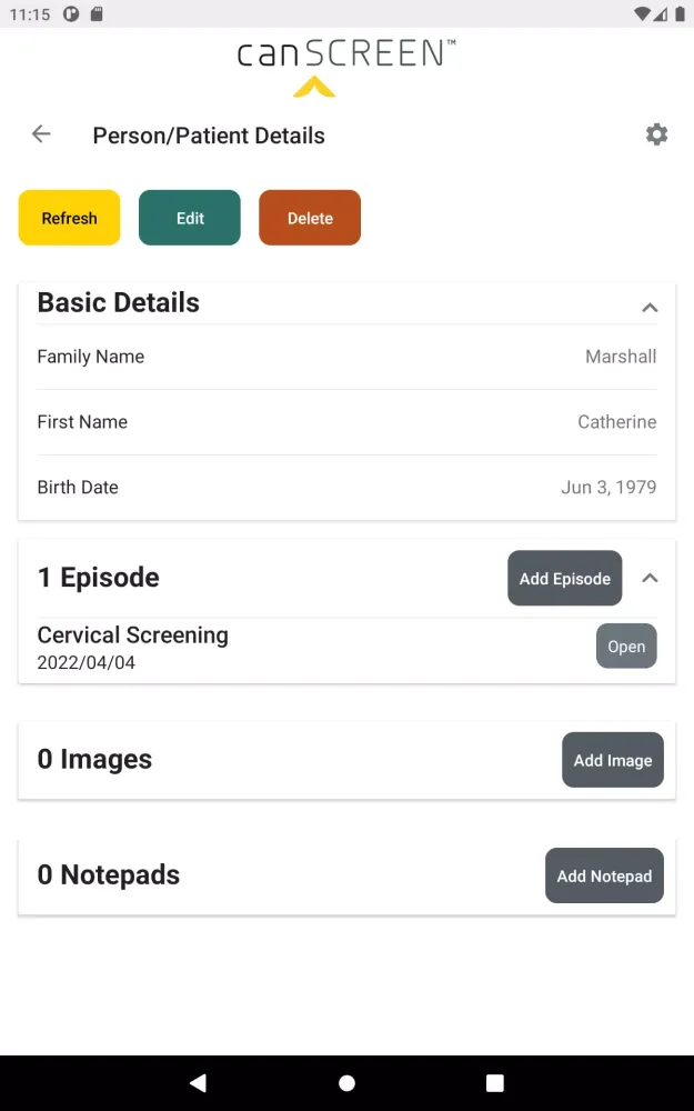 canSCREEN Screenshots