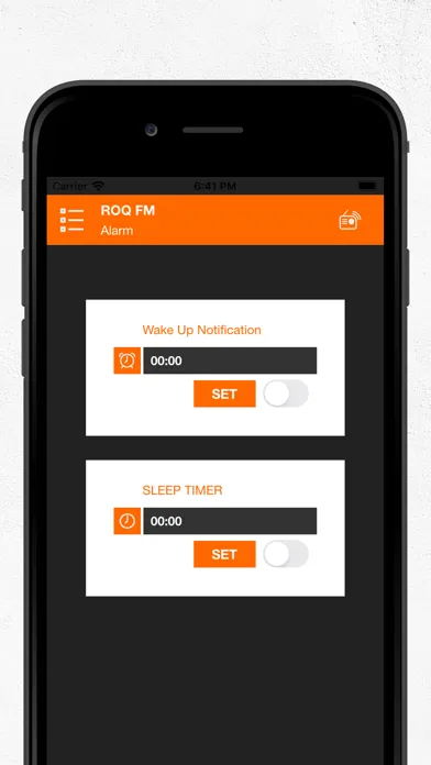 Ảnh chụp màn hình của ROQ FM