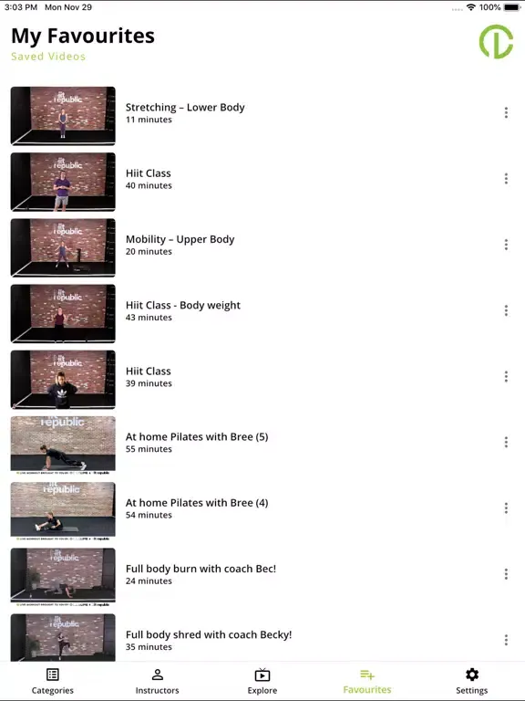 Club Lime at Home iPad  سکرین شاٹس