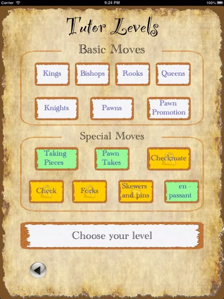 Chess Tutor iPad  Screenshots