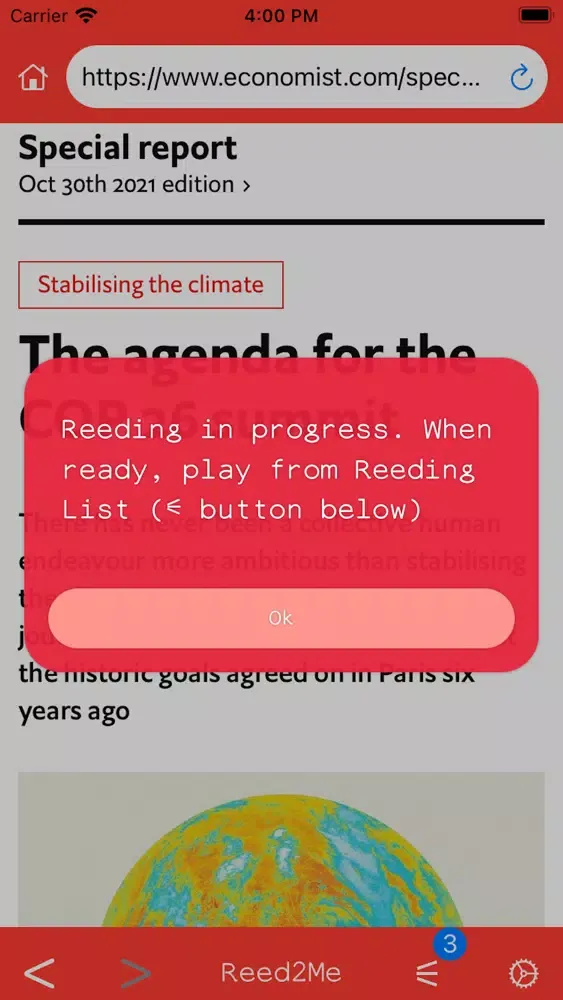 Reed2Me: Get any article read应用截图