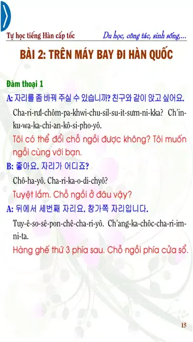 Tangkapan layar Korean for Studying Abroad