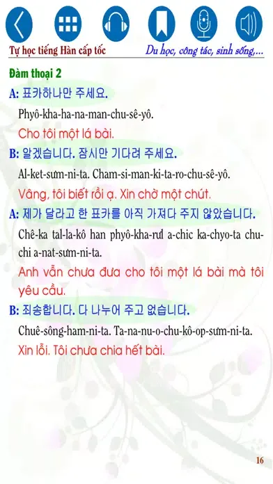 Tangkapan layar Korean for Studying Abroad