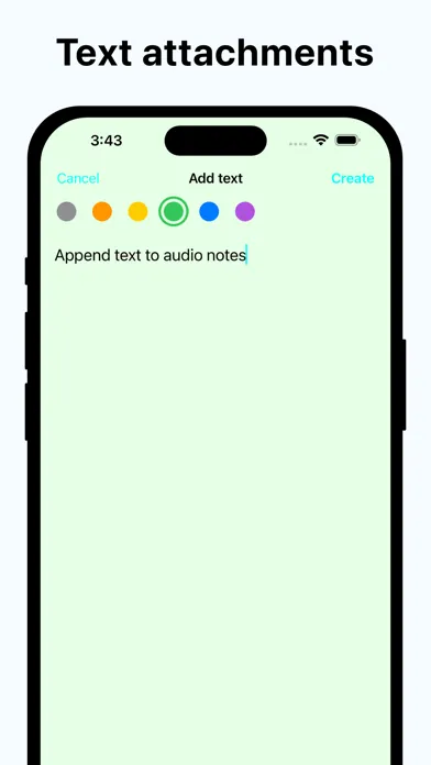 Depict :: Audio Notes スクリーンショット