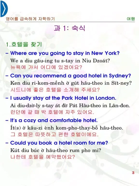 Скриншоты Instant English Travel Kor iPad 