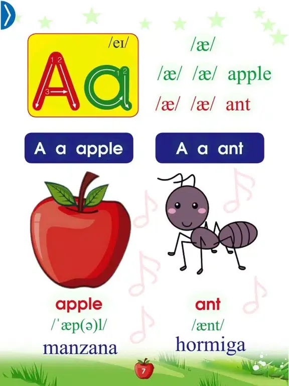 Tangkapan skrin English Phonics 1 Spanish Ver iPad 