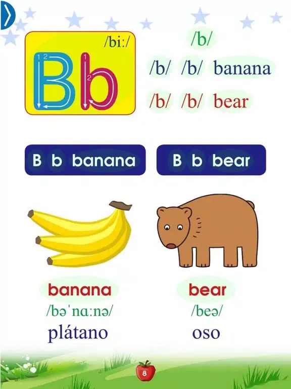 Tangkapan skrin English Phonics 1 Spanish Ver iPad 