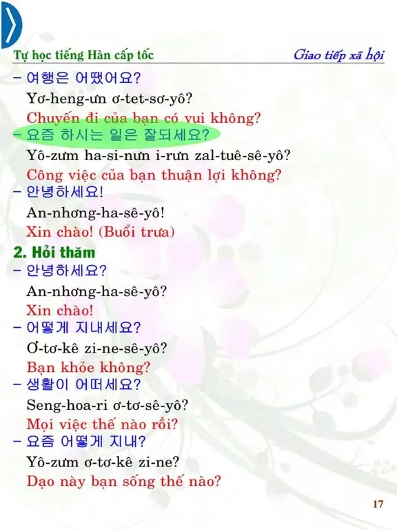 Screenshot di Korean Social Communication iPad 