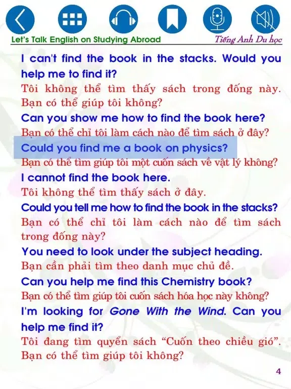 Скриншоты English for Studying Abroad iPad 