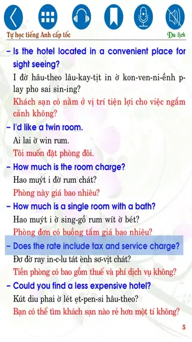 Ảnh chụp màn hình của Instant English Travel