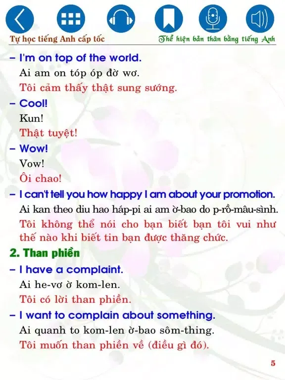 Zrzuty ekranu Express my English skills iPad 